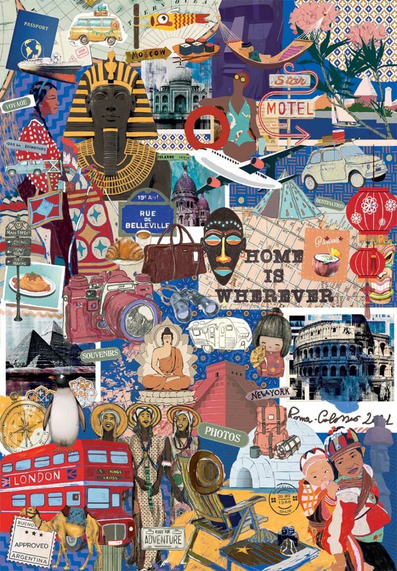 Clementoni Παζλ More is More Collection Travel & Cultures 1000 τμχ – Compact Box 5940705