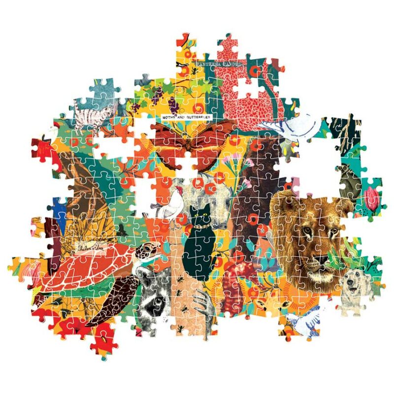 Clementoni Παζλ More is More Collection Animals & Botanics 1000 τμχ – Compact Box 5940711