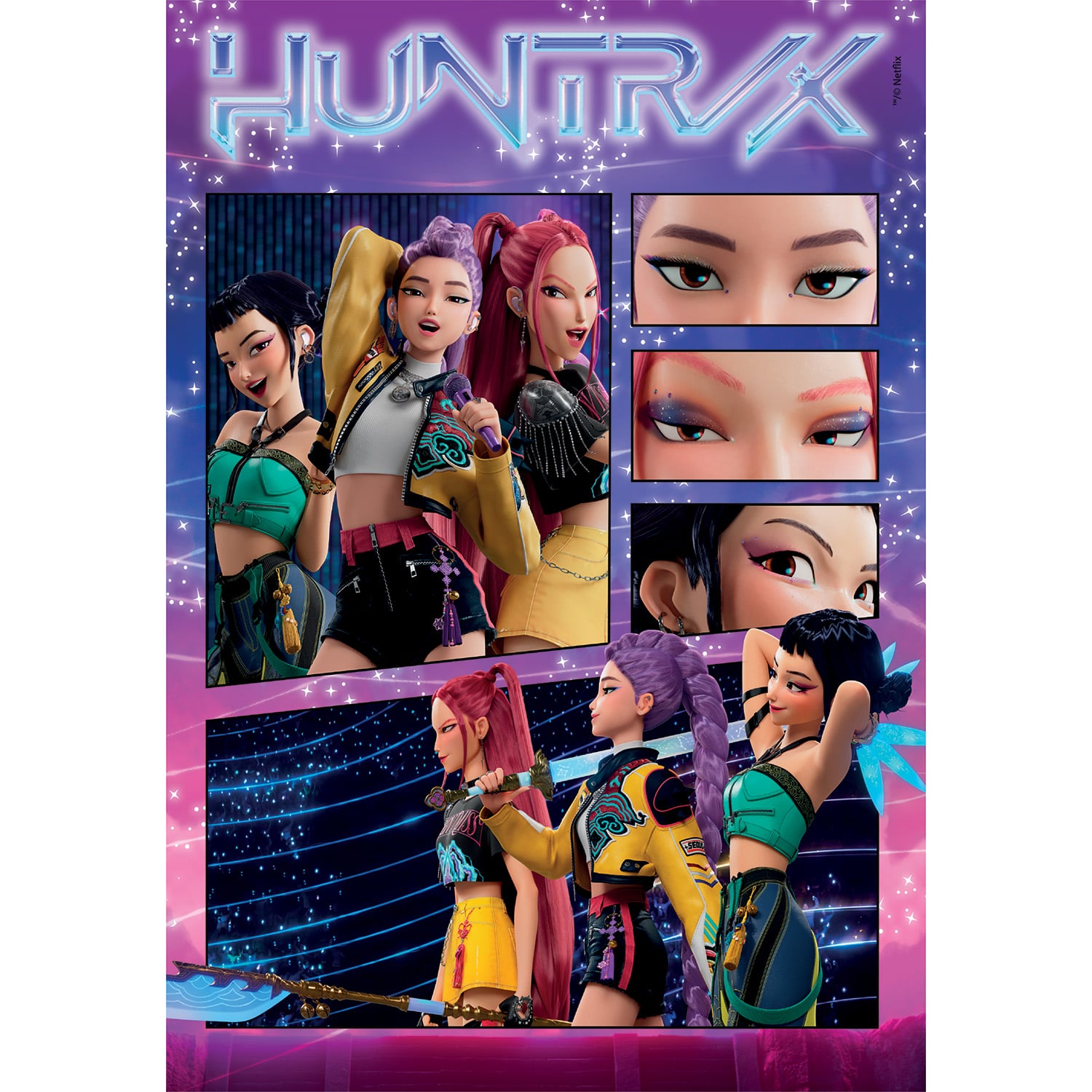 Clementoni Παζλ High Quality K-Pop Demon Hunters Compact Box 1000 τμχ