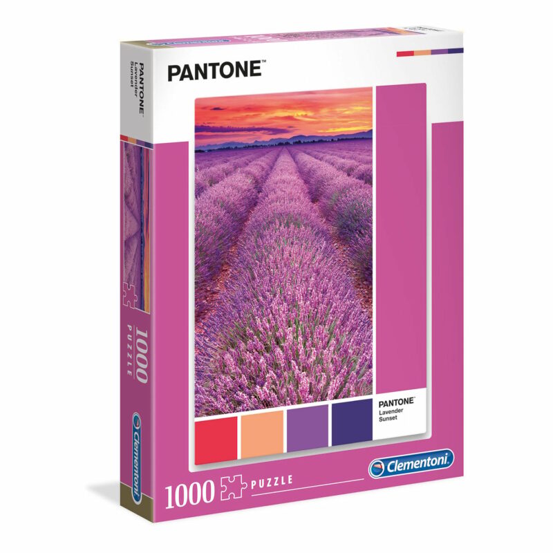 Clementoni Παζλ Pantone Μωβ Βιόλες 1000 τμχ 5683435
