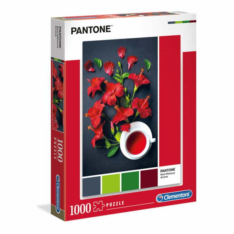 Clementoni Παζλ Pantone Κόκκινος Ιβίσκος 1000 τμχ 5860900