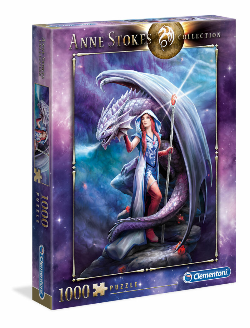 Clementoni Παζλ Anne Stokes Dragon Mage 1000 τμχ