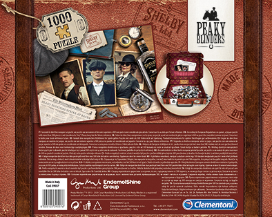 Clementoni Παζλ Brief Case Peaky Blinders 1000 τμχ 5380113