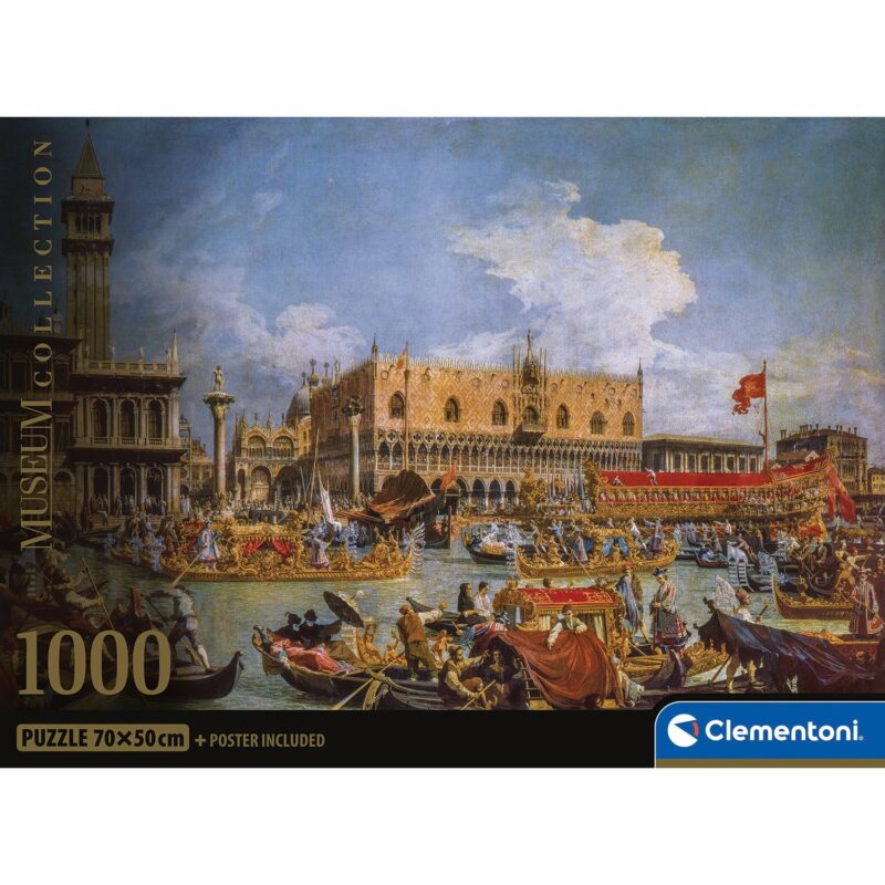 Clementoni Παζλ Museum Canaleto Η Επιστροφή του Βουκεντόρου – Compact Box 1000τμχ 5499936