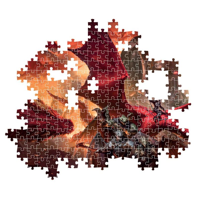Clementoni Παζλ High Quality Collection Dungeons & Dragons 1000 τμχ – Compact Box 5684315