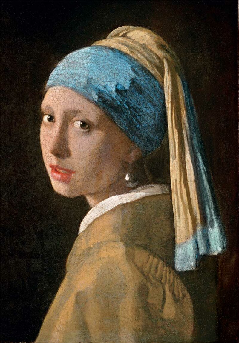Clementoni Παζλ Museum Collection Vermeer: Κορίτσι με Μαργαριταρένιο Σκουλαρίκι 1000 τμχ – Compact B 4957502