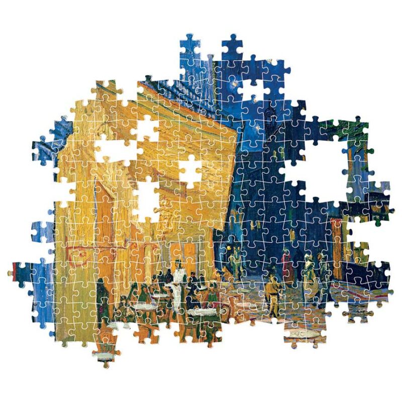 Clementoni Παζλ Museum Collection Van Gogh: Καφέ τη Νύχτα 1000 τμχ – Compact Box 5493327
