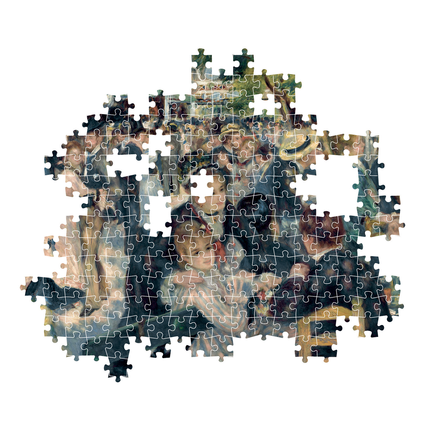 Clementoni Παζλ Museum Collection Pierre Auguste Renoir: Χορός στο Μουλέν ντε λα Γκαλέτ 1000 τμχ - C