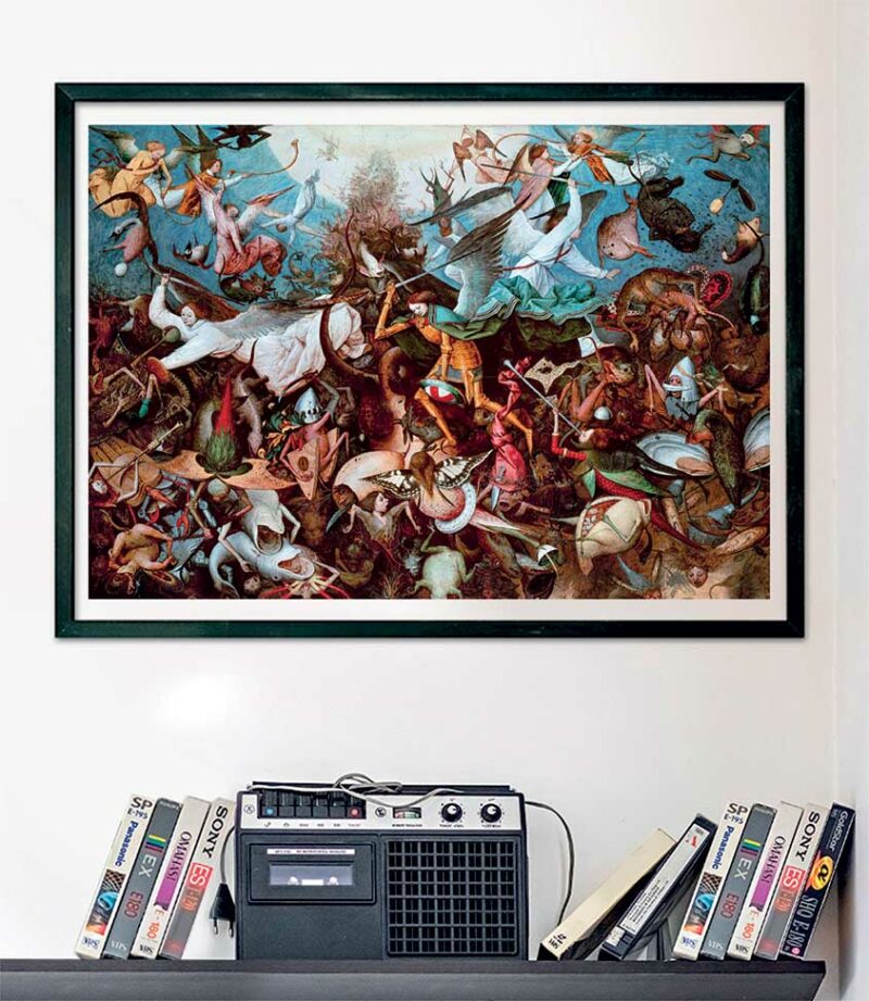 Clementoni Παζλ Museum Collection Bruegel: Η Πτώση των Επαναστατημένων Αγγέλων 1000 τμχ – Compact Bo 5684340