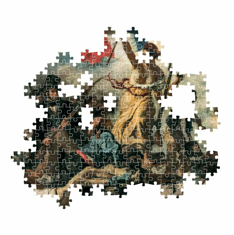 Clementoni Παζλ Museum Collection Eugene Delacroix: Η Ελευθερία Οδηγεί το Λαό 1000 τμχ – Compact Box 5684591