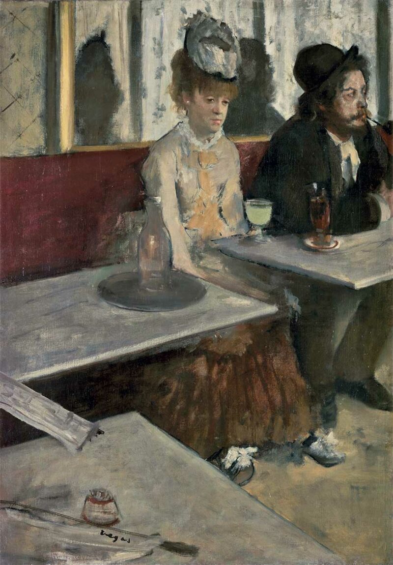 Clementoni Παζλ Museum Collection Degas: Στο Καφέ 1000 τμχ – Compact Box 5684342