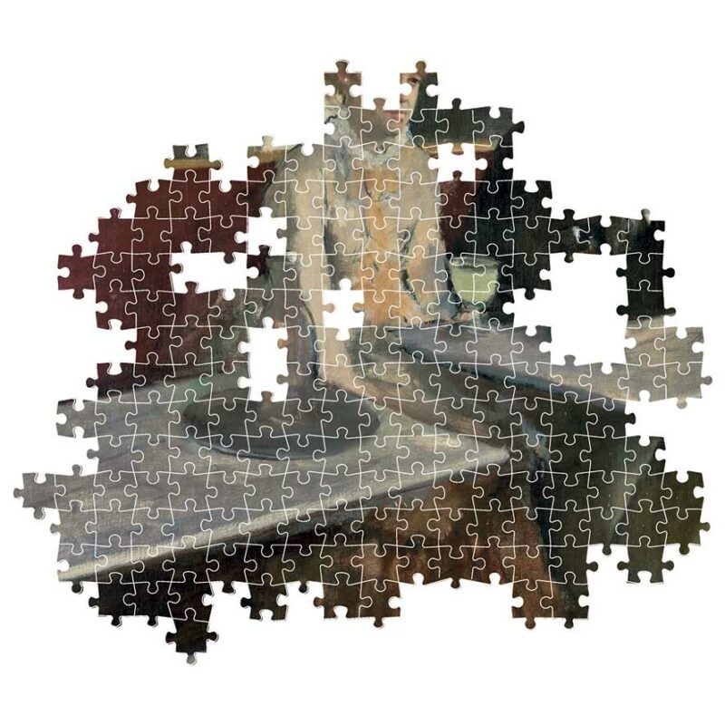 Clementoni Παζλ Museum Collection Degas: Στο Καφέ 1000 τμχ – Compact Box 5684343
