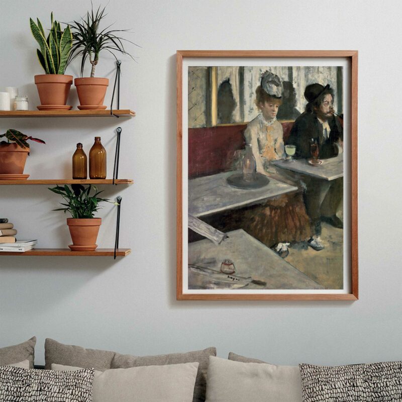 Clementoni Παζλ Museum Collection Degas: Στο Καφέ 1000 τμχ – Compact Box 5684344