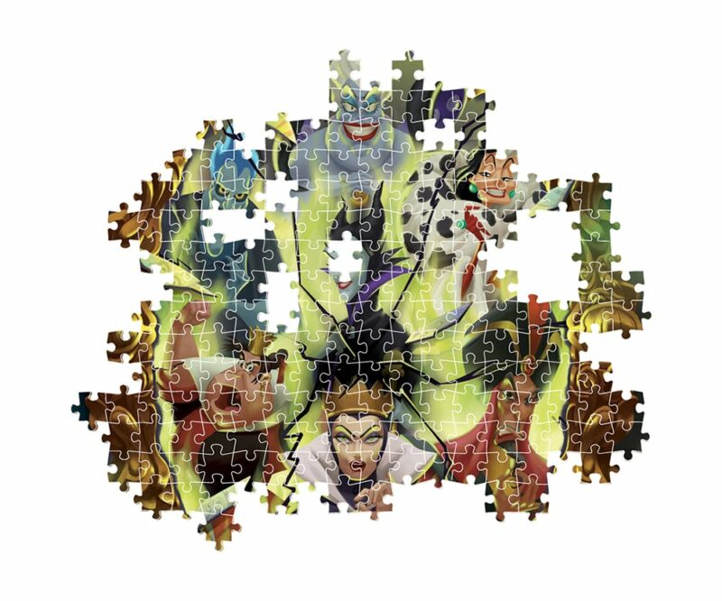 Clementoni Παζλ High Quality Collection Disney Villains 1000 τμχ – Compact Box 5582707