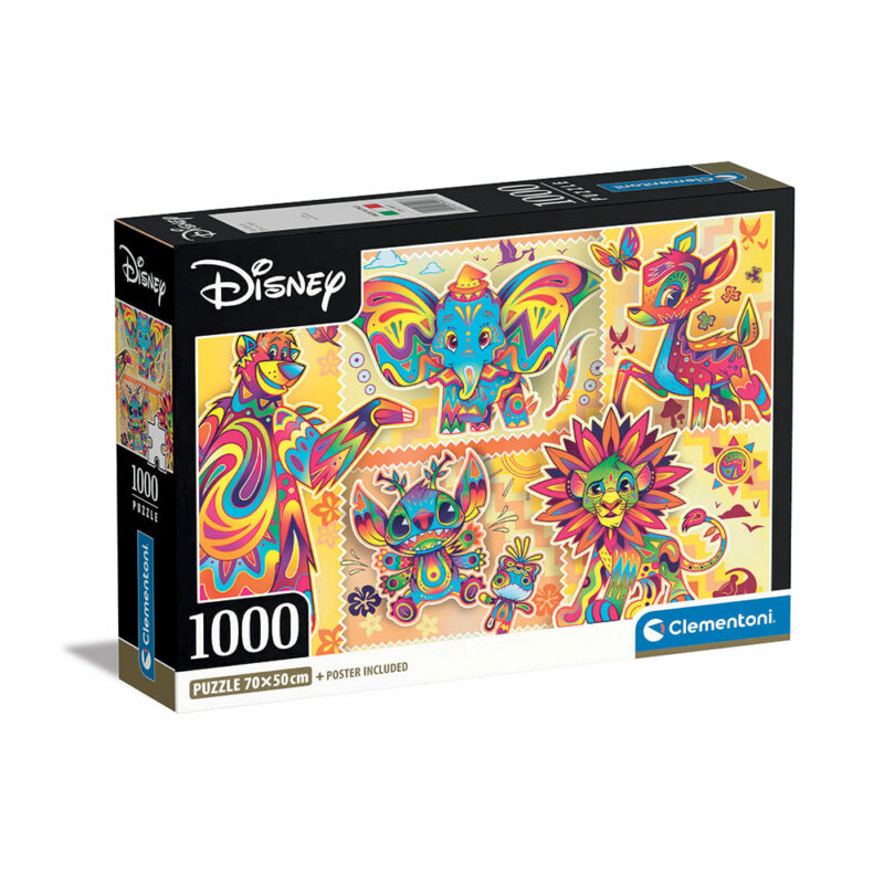 Clementoni Παζλ High Quality Collection Disney Classics 1000 τμχ – Compact Box 5582725