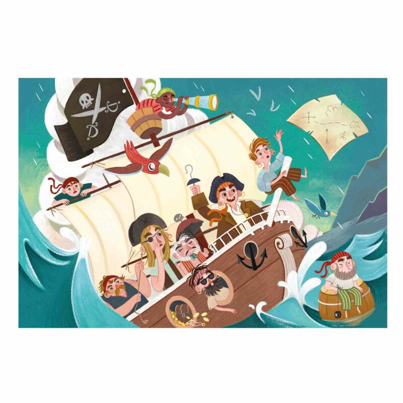 Clementoni Παιδικό Παζλ Eco Play For Future Maxi Yo Oh Oh! Pirates 24 τμχ 5433379