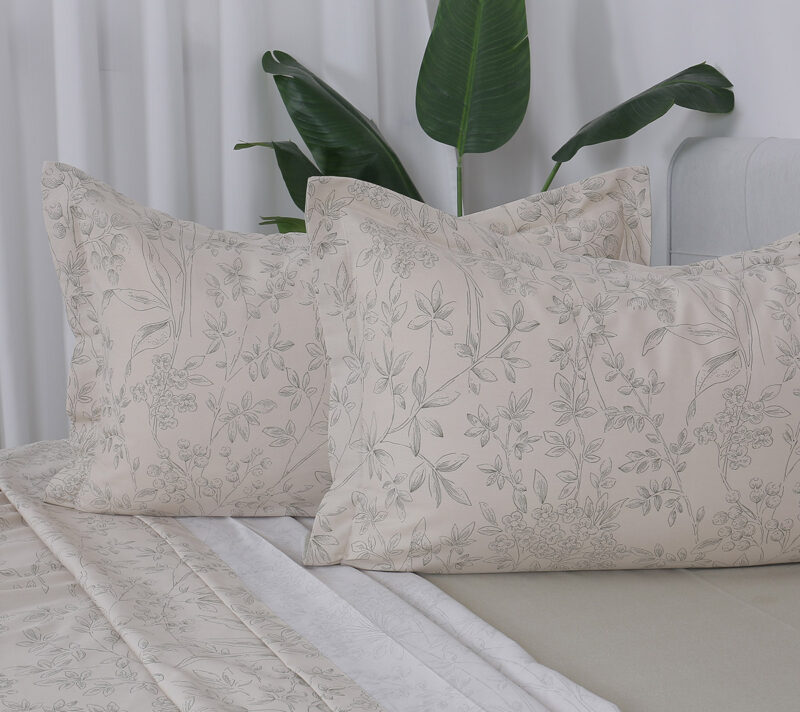 Beauty Home Σετ σεντόνια υπέρδιπλα με λάστιχο Memories Art 12678 165×200+30 Μπεζ 5768370