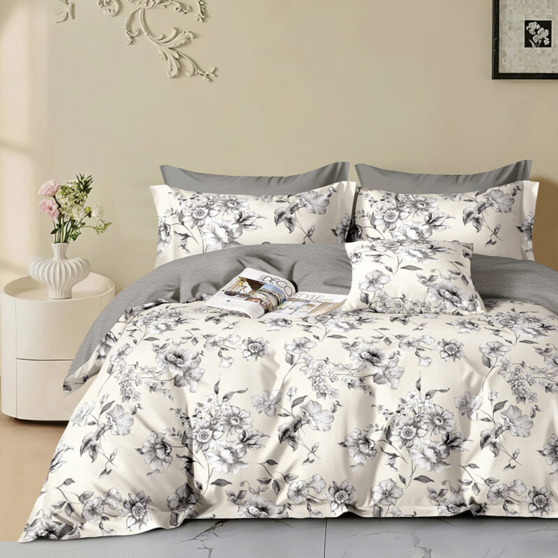 Beauty Home Σετ σεντόνια υπέρδιπλα με λάστιχο Memories Art 12683 165×200+30 Μπεζ 5768471