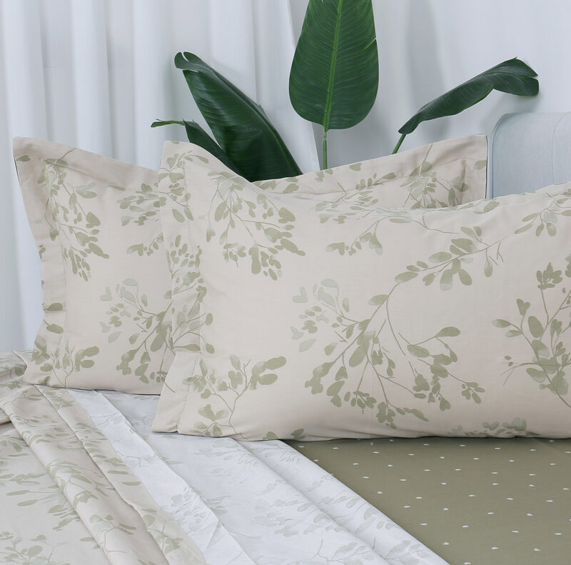 Beauty Home Σετ σεντόνια υπέρδιπλα με λάστιχο Memories Art 12687 165×200+30 Μπεζ 5768581