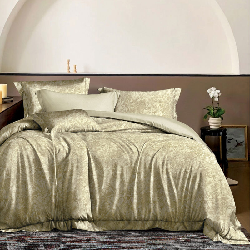 Beauty Home Σετ σεντόνια υπέρδιπλα με λάστιχο Memories Art 12689 165×200+30 Μπεζ 5768634