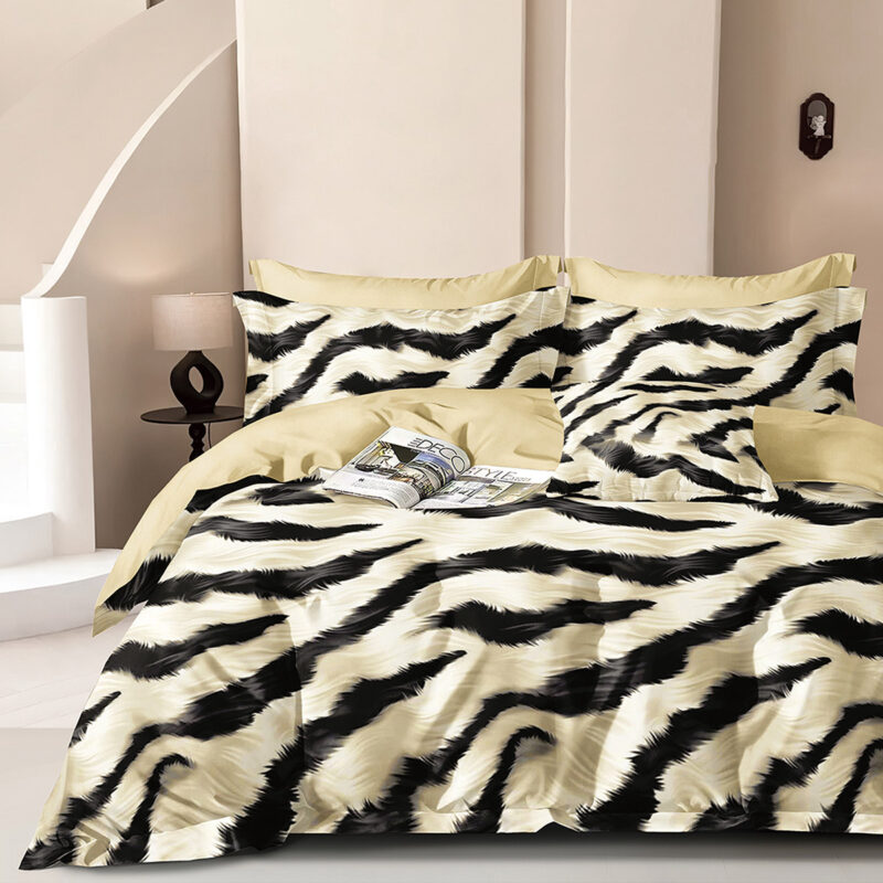 Beauty Home Σετ σεντόνια υπέρδιπλα με λάστιχο Memories Art 12695 165×200+30 Μπεζ 5768775