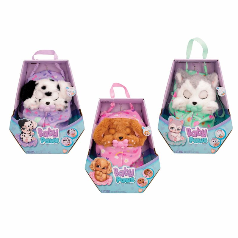 Baby Paws Λούτρινα Διαδραστικά Σκυλάκια 5637258