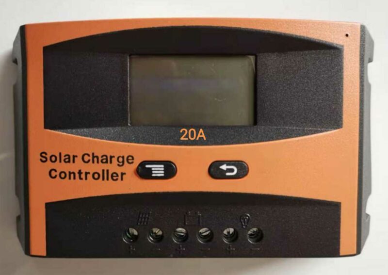Ρυθμιστής φόρτισης PWM -  Solar Charge Controller - 20A - 12/24V - 000303