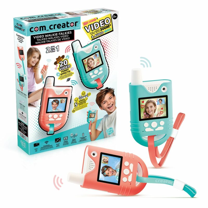 Com Creator Σετ 2 Walkie – Talkie με Video Creator Για 6+ Χρονών 6008553