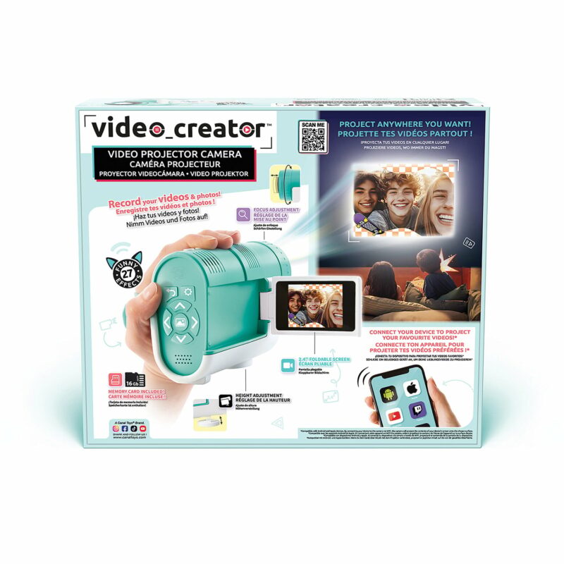 Camera Projector Video Creator Βιντεοκάμερα Προτζέκτορας Για 8+ Ετών 5791834