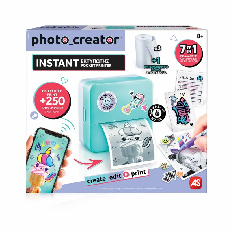 Photo Creator Instant Φορητός Εκτυπωτής Για Ηλικίες 8+ 5654340