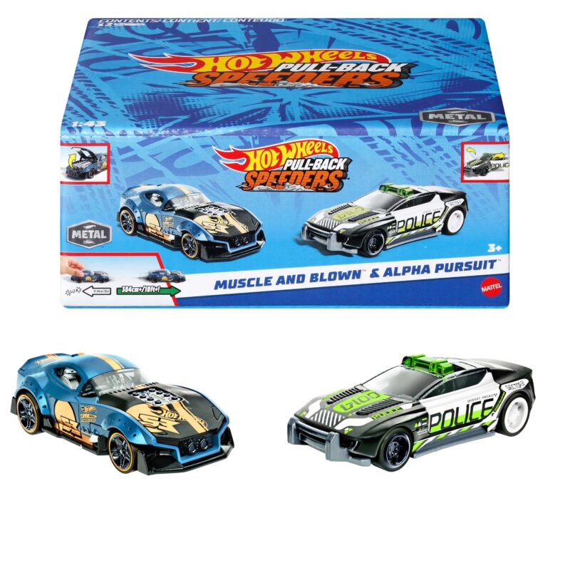 HOT WHEELS PULL BACK - ΣΕΤ ΤΩΝ 2 194735166763