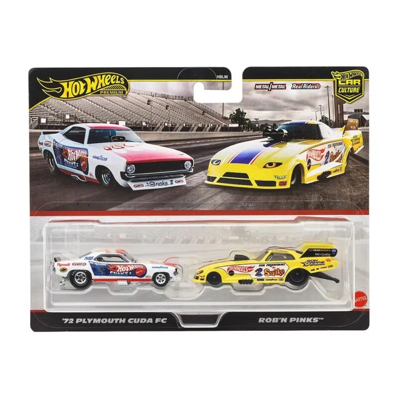 HOT WHEELS PREMIUM – ΣΕΤ ΤΩΝ 2 ROB N PINKS -JBL01 194735262595 4742198
