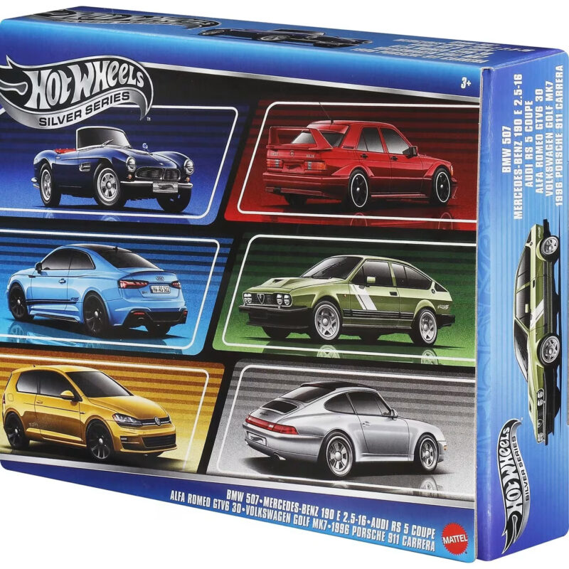 HOT WHEELS SILVER SERIES – EURO STYLE MULTIPACK – JBY79 194735266814 4723570
