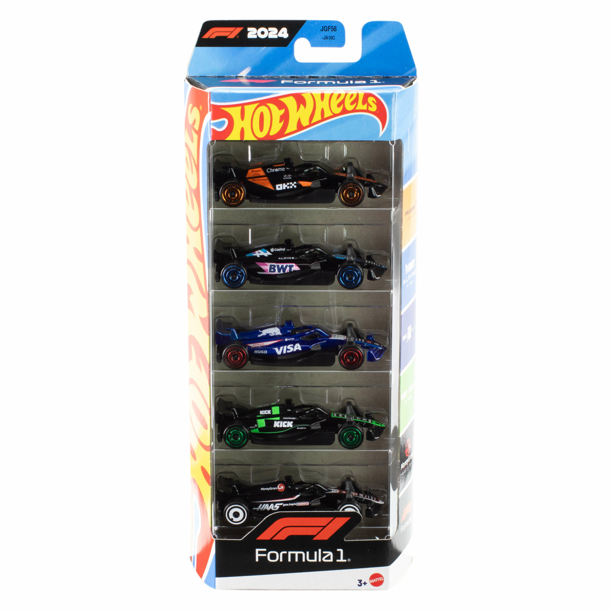 HOT WHEELS- FORMULA 1 -ΣΕΤ ΤΩΝ 5 - JGF58 194735312511