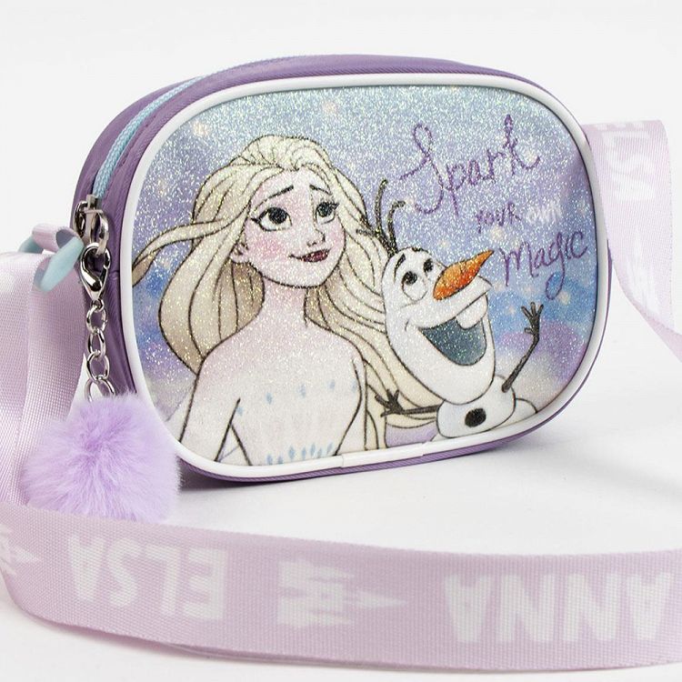 Τσαντάκι Ώμου 11εκ Οβάλ DISNEY Frozen Fantasia - Image 3