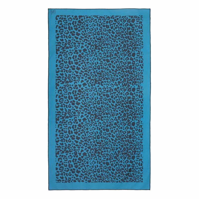 Beauty Home Πετσέτα θαλάσσης διπλής όψης Microfiber Art 2251 90×160 Μπλε 5764678