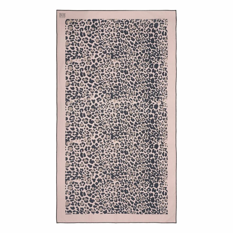 Beauty Home Πετσέτα θαλάσσης διπλής όψης Microfiber Art 2254 90×160 Άμμου 5764703