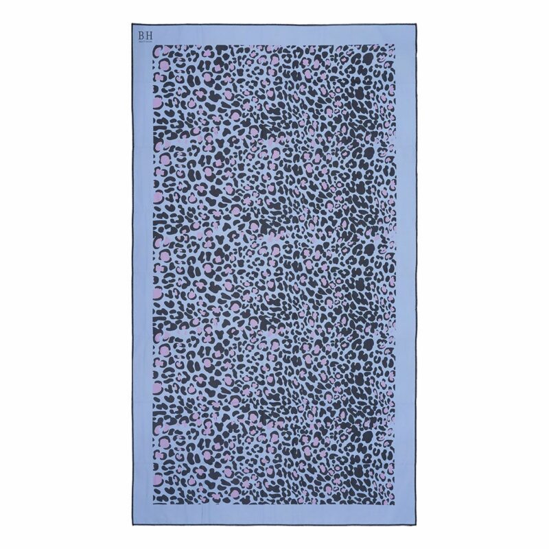 Beauty Home Πετσέτα θαλάσσης διπλής όψης Microfiber Art 2255 90×160 Λιλά 5764710