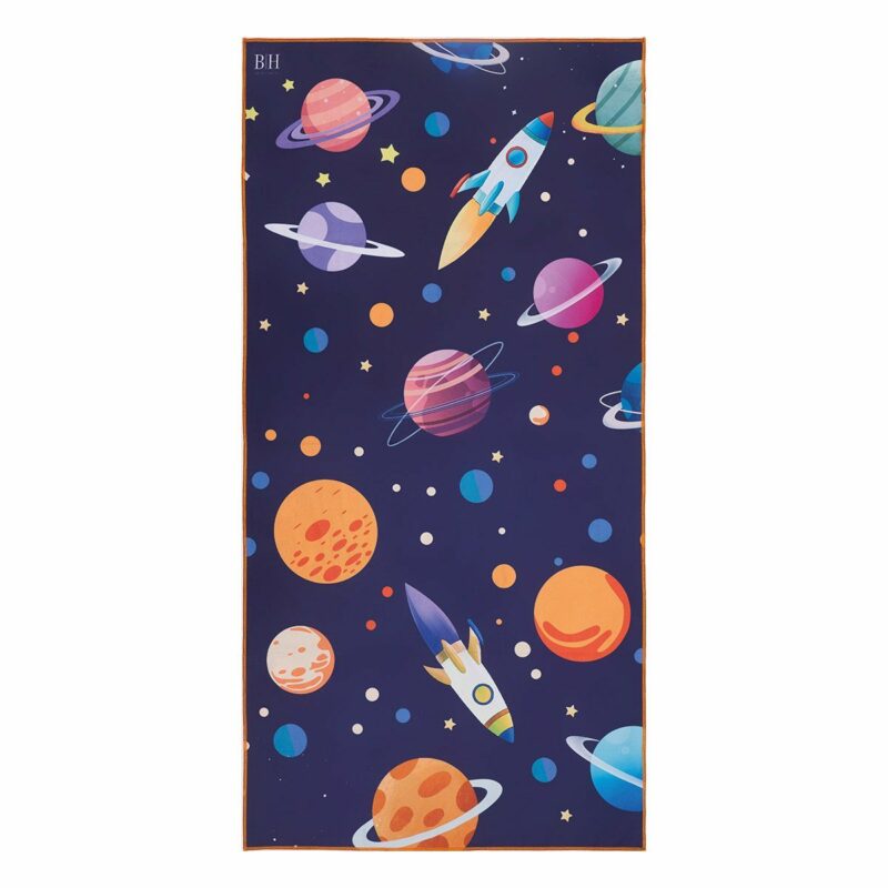 Beauty Home Πετσέτα θαλάσσης διπλής όψης παιδική Microfiber Αrt 2262 Μπλε 4675136