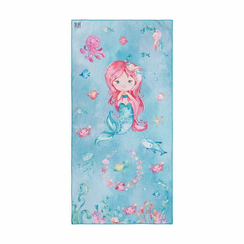 Beauty Home Πετσέτα θαλάσσης διπλής όψης παιδική Microfiber Αrt 2269 Βεραμάν 4675188