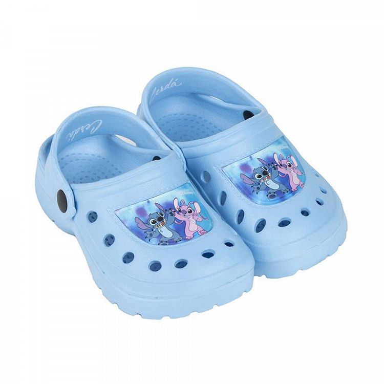 Παντόφλες τύπου Crocs από EVA DISNEY Lilo & Stitch Stitch & Angel - Μέγεθος 26/27 - Image 4