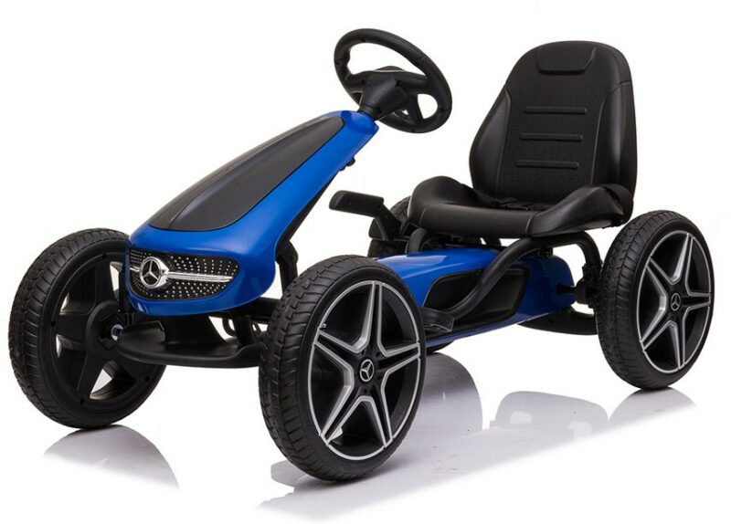 Aυτοκινητάκι Παιδικό με Πετάλια Go Kart XMX610 Mercedes-Benz Eva Wheels Moni Blue 3800146230593