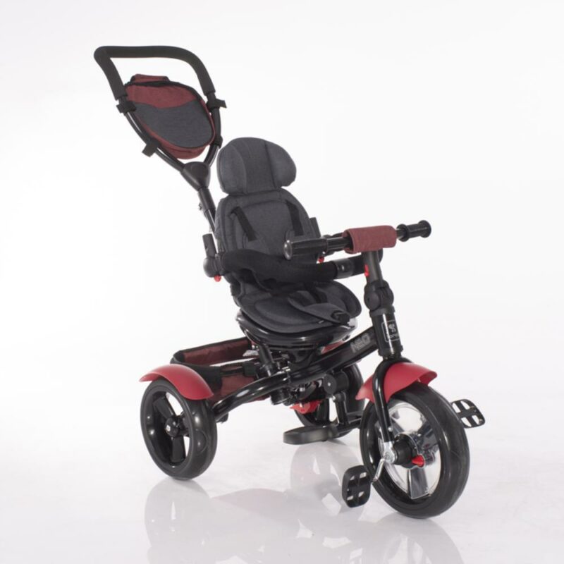 Τρίκυκλο Παιδικό Ποδηλατάκι Eva Wheels Neo Lorelli Red & Black Luxe 10050332103