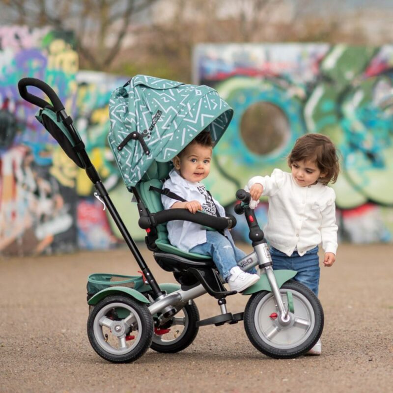 Τρίκυκλο Παιδικό Ποδηλατάκι Air Wheels Neo Lorelli Grey Luxe 10050342007