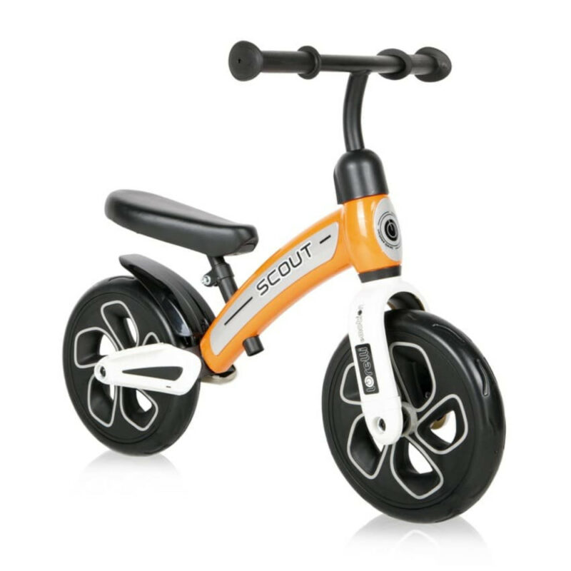 Ποδηλατάκι Ισορροπίας με Ελαστικά Eva Scout Lorelli Orange 10410010023