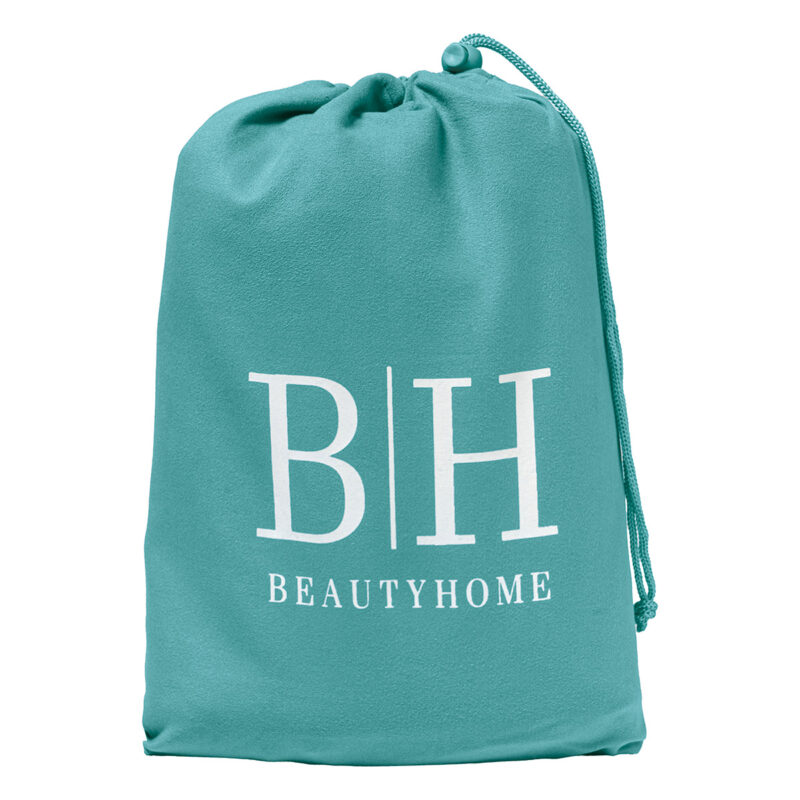 Beauty Home Μπουρνούζι με κουκούλα Mojo Art 3470 Πετρόλ XS 5768953