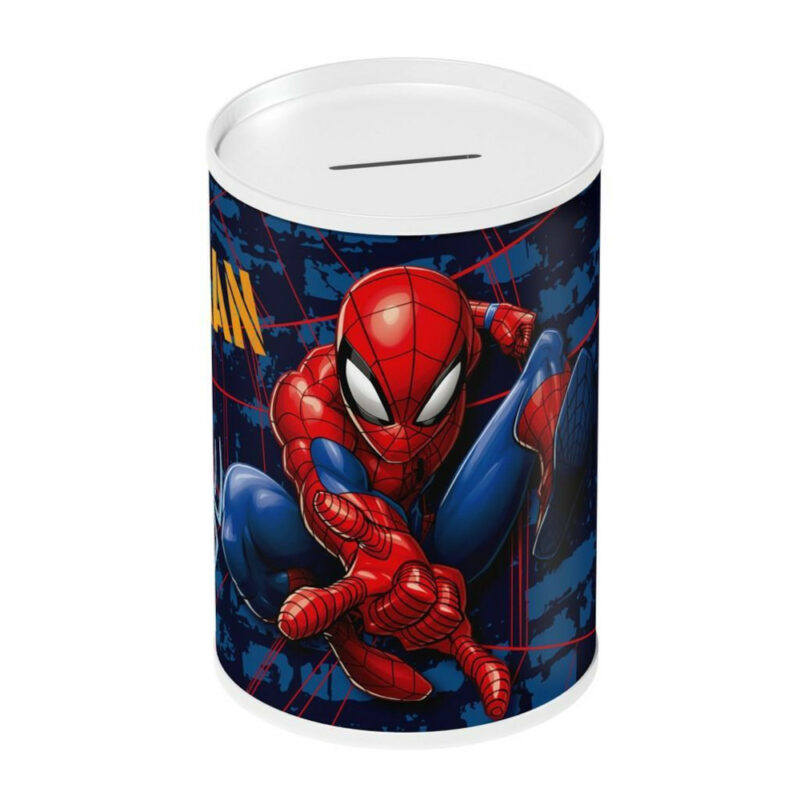 Κουμπαράς Μεταλλικός 10x15cm Spiderman Διακάκης 000508382