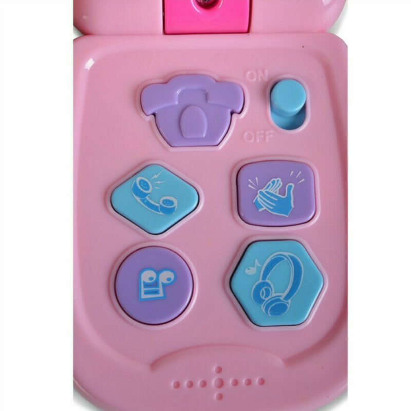 Μουσικό Τηλέφωνο Baby Phone Moni Pink K999-95B 3800146220624