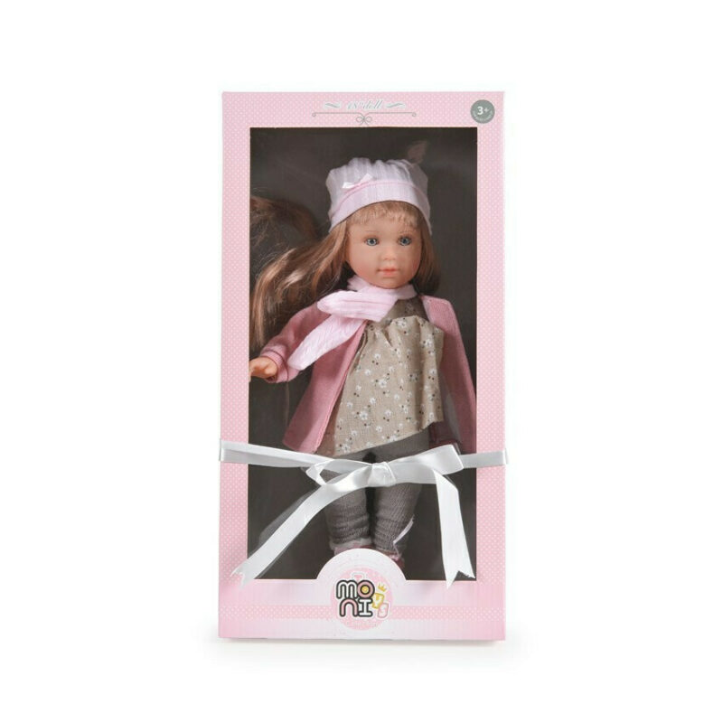 Κούκλα 46cm Moni Doll Pink 99818