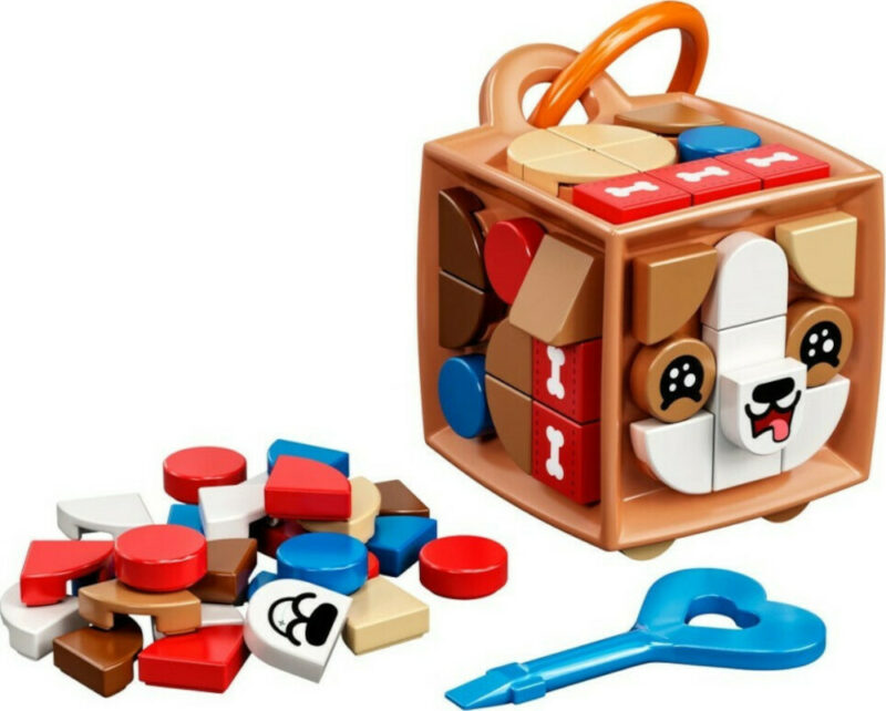 Τουβλάκια Ετικέτα Τσάντας Bag Tag Dog Lego Dots 41927